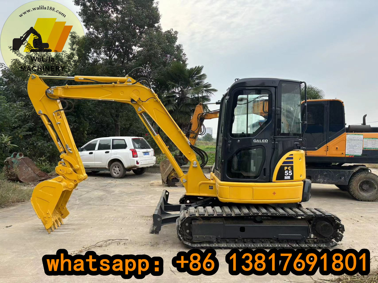 KOMATSU PC55 - Будівельна техніка: фото 1 KOMATSU PC55 - Будівельна техніка: фото 1
