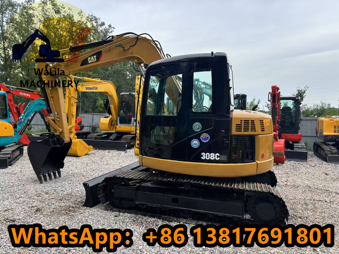 CAT CAT 308CCR - Міні-екскаватор: фото 1 CAT CAT 308CCR - Міні-екскаватор: фото 1