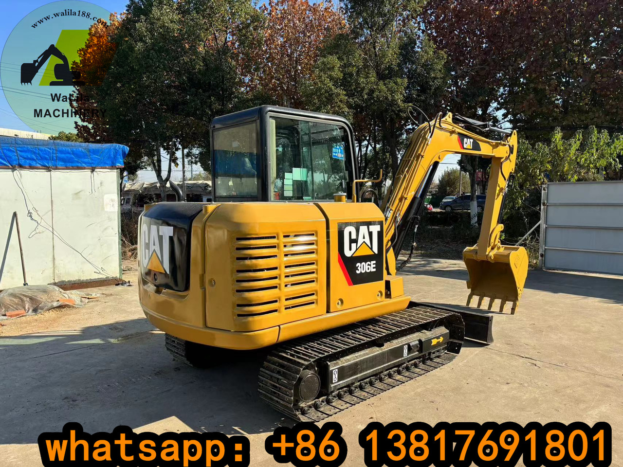 CATERPILLAR CAT306E2 - Міні-екскаватор: фото 1 CATERPILLAR CAT306E2 - Міні-екскаватор: фото 1