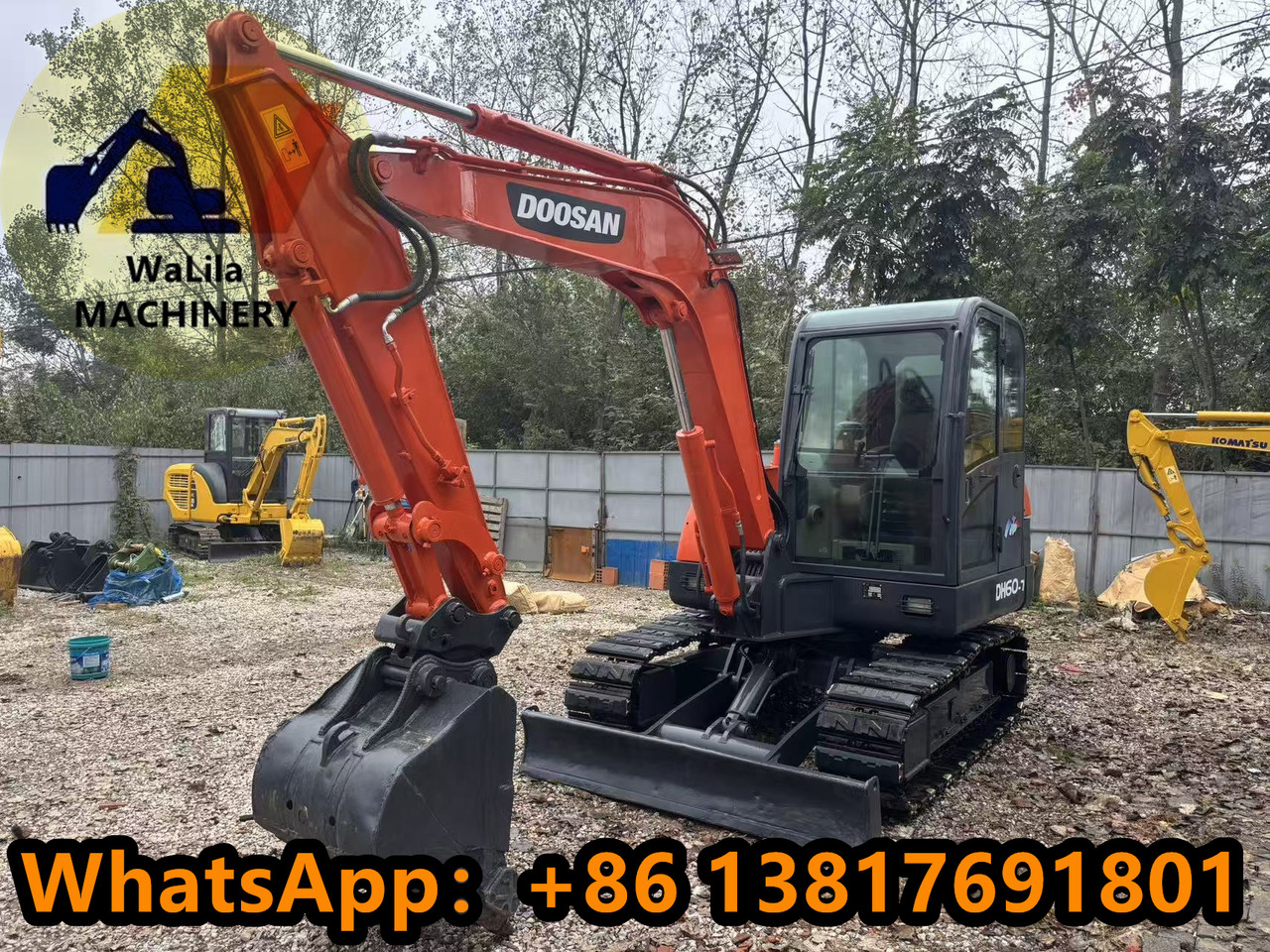 DOOSAN DH60-7 - Міні-екскаватор: фото 4 DOOSAN DH60-7 - Міні-екскаватор: фото 4