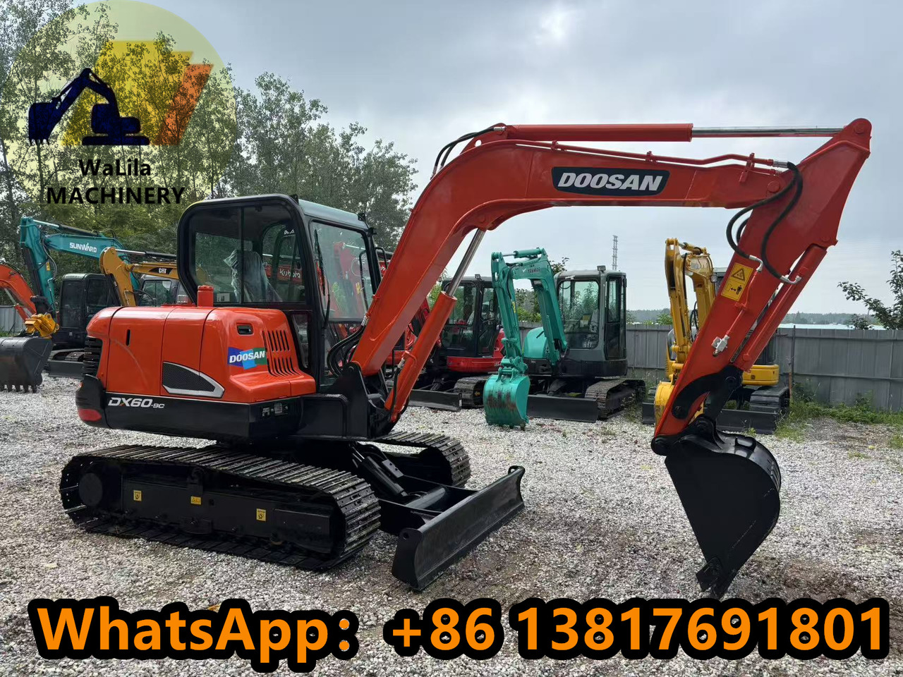 DOOSAN DX60-9 - Міні-екскаватор: фото 5 DOOSAN DX60-9 - Міні-екскаватор: фото 5