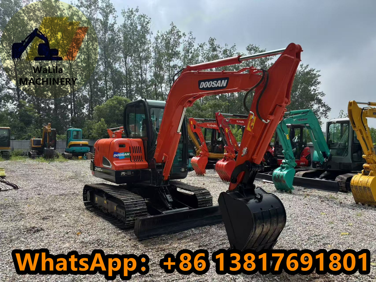 DOOSAN DX60-9 - Міні-екскаватор: фото 2 DOOSAN DX60-9 - Міні-екскаватор: фото 2