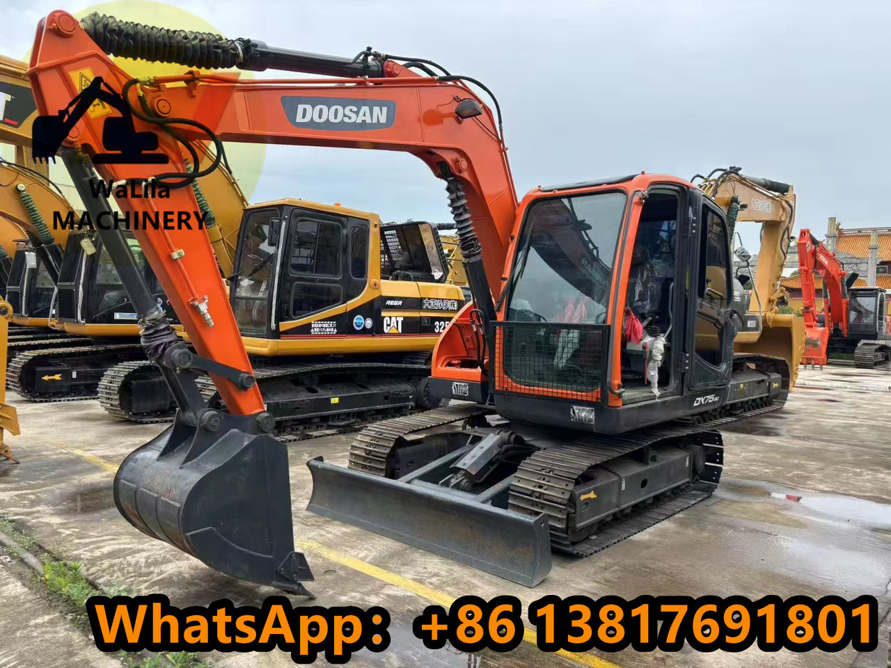 DOOSAN DX75-9 - Міні-екскаватор: фото 1 DOOSAN DX75-9 - Міні-екскаватор: фото 1