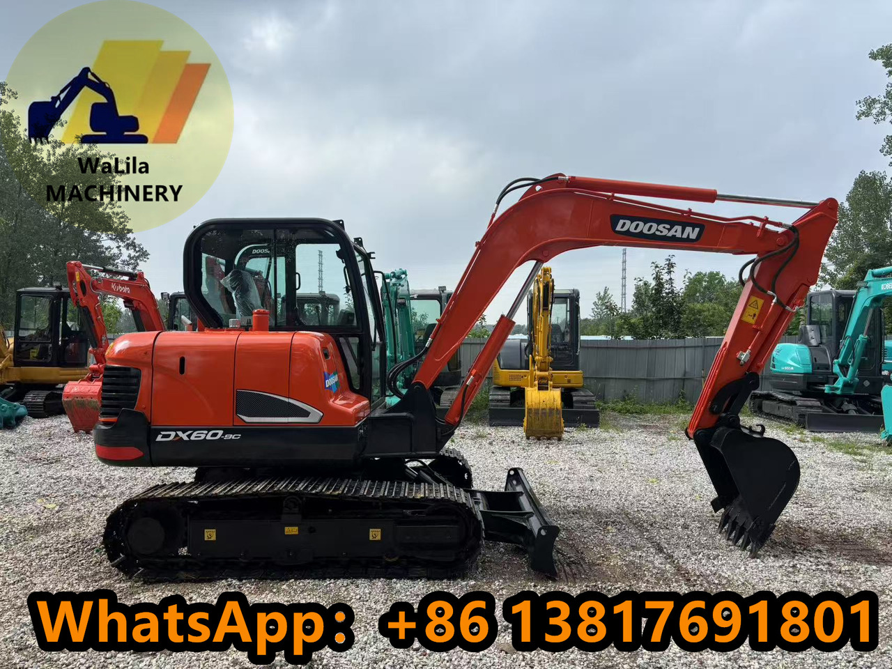 Doosan DX 60 - Міні-екскаватор: фото 1 Doosan DX 60 - Міні-екскаватор: фото 1