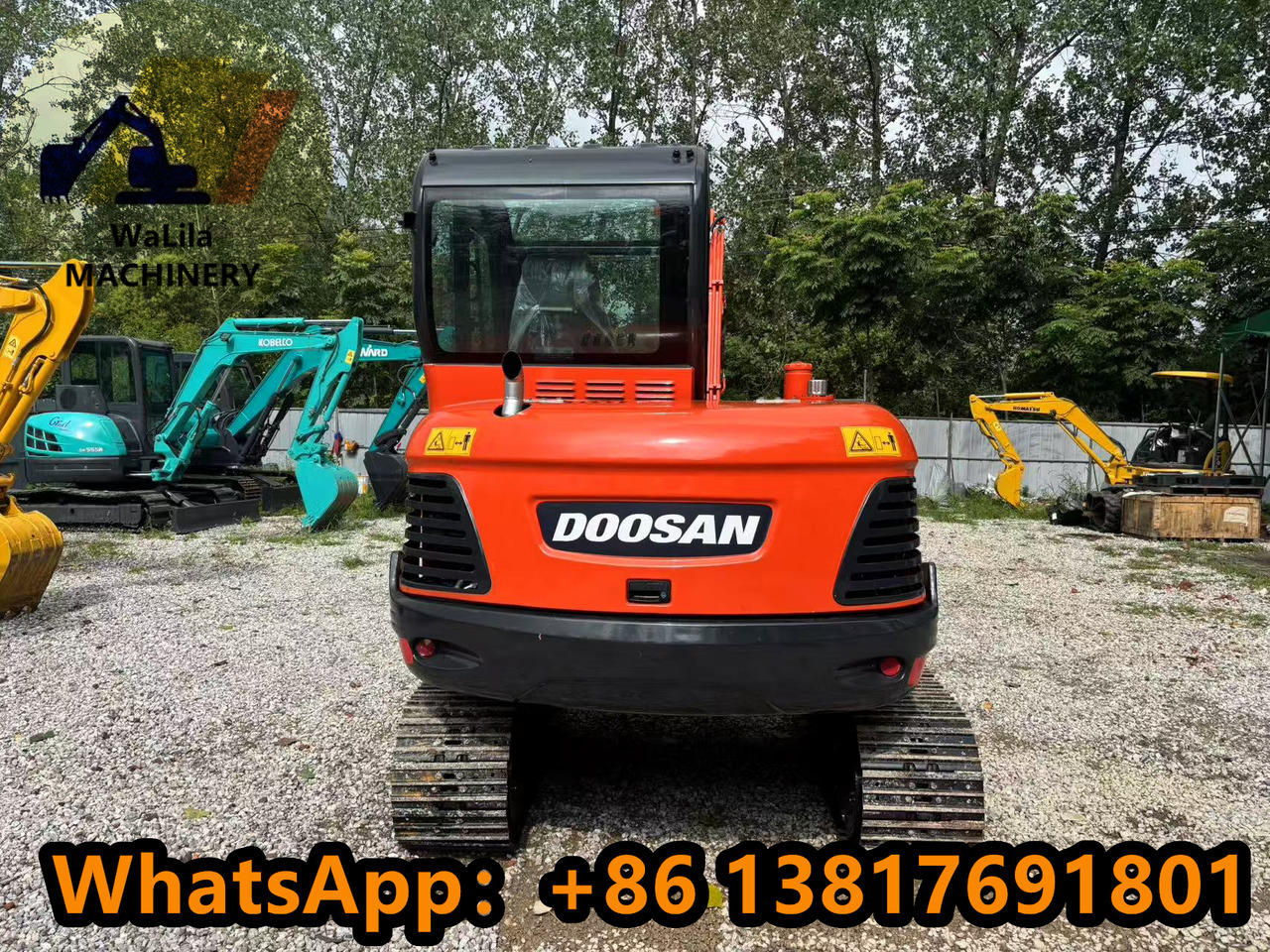 Doosan DX 60 - Міні-екскаватор: фото 3 Doosan DX 60 - Міні-екскаватор: фото 3