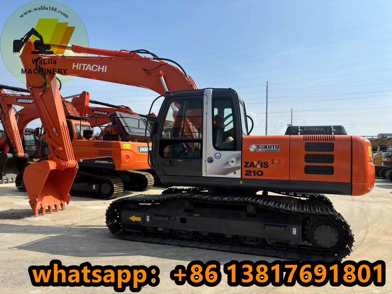 HITACHI Hitachi 210-3G Direct Injection Excavator - Гусеничний екскаватор: фото 1 HITACHI Hitachi 210-3G Direct Injection Excavator - Гусеничний екскаватор: фото 1