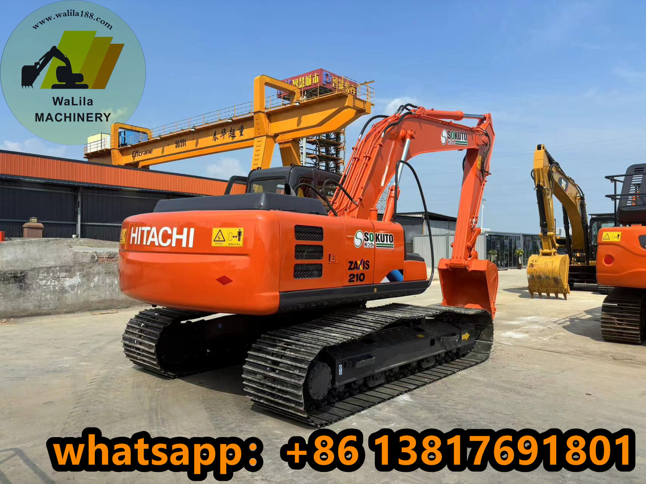 HITACHI ZX210 - Гусеничний екскаватор: фото 2 HITACHI ZX210 - Гусеничний екскаватор: фото 2