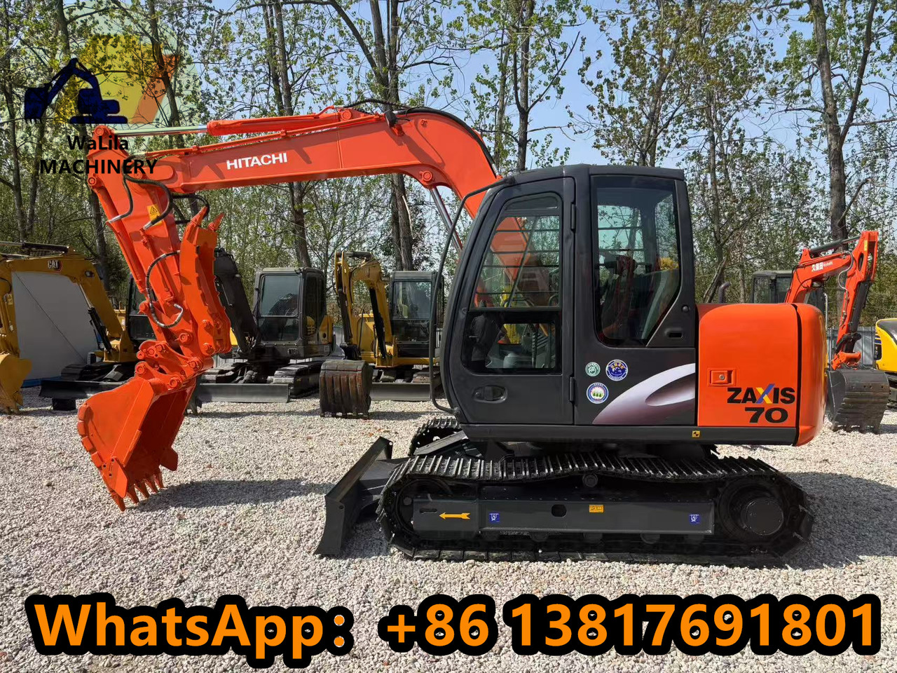 HITACHI ZX70 - Міні-екскаватор: фото 1 HITACHI ZX70 - Міні-екскаватор: фото 1