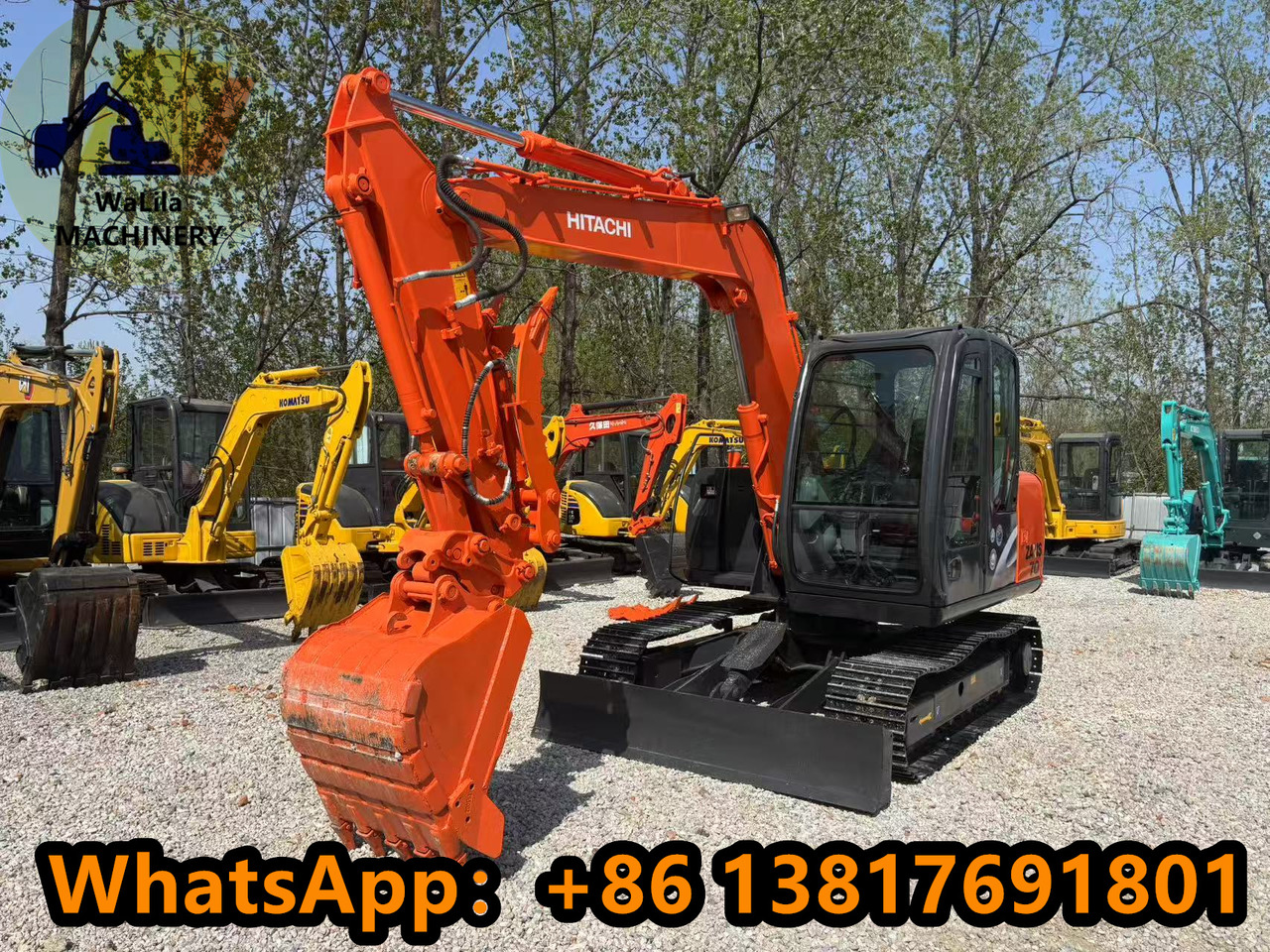 HITACHI ZX70 - Міні-екскаватор: фото 3 HITACHI ZX70 - Міні-екскаватор: фото 3