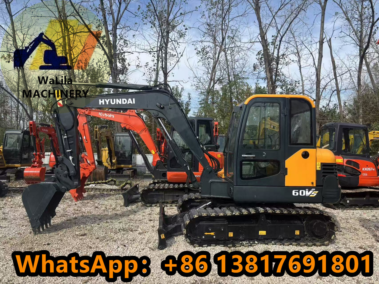 HYUNDAI R60-9VS - Міні-екскаватор: фото 1 HYUNDAI R60-9VS - Міні-екскаватор: фото 1