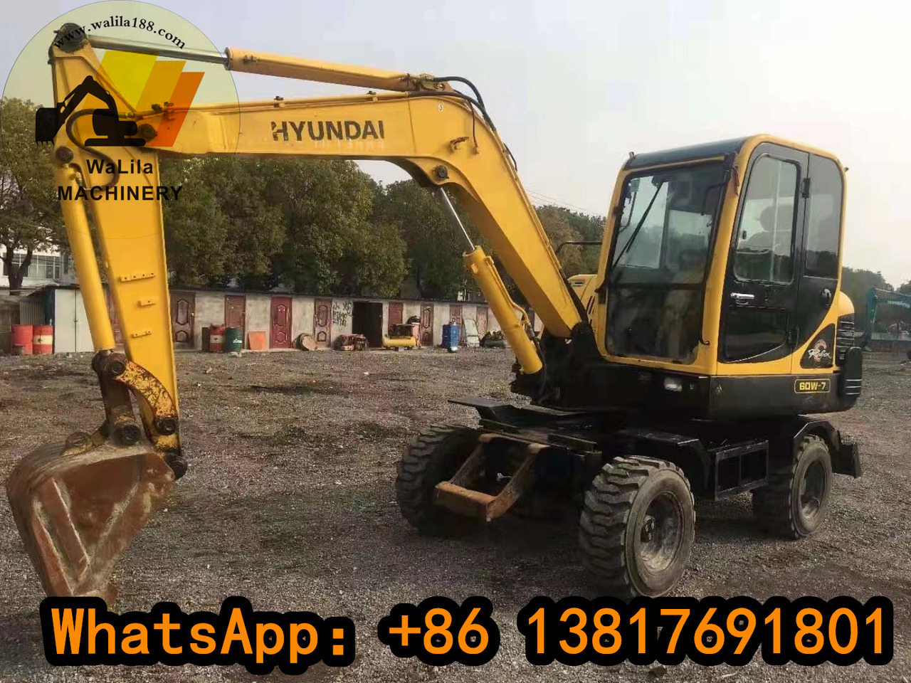 HYUNDAI R60W - Міні-екскаватор: фото 1 HYUNDAI R60W - Міні-екскаватор: фото 1