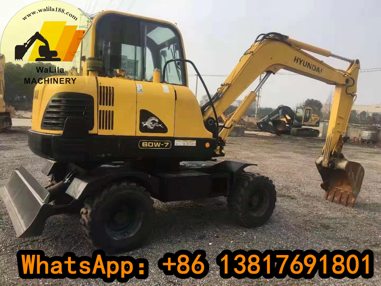 HYUNDAI R60W - Міні-екскаватор: фото 4 HYUNDAI R60W - Міні-екскаватор: фото 4