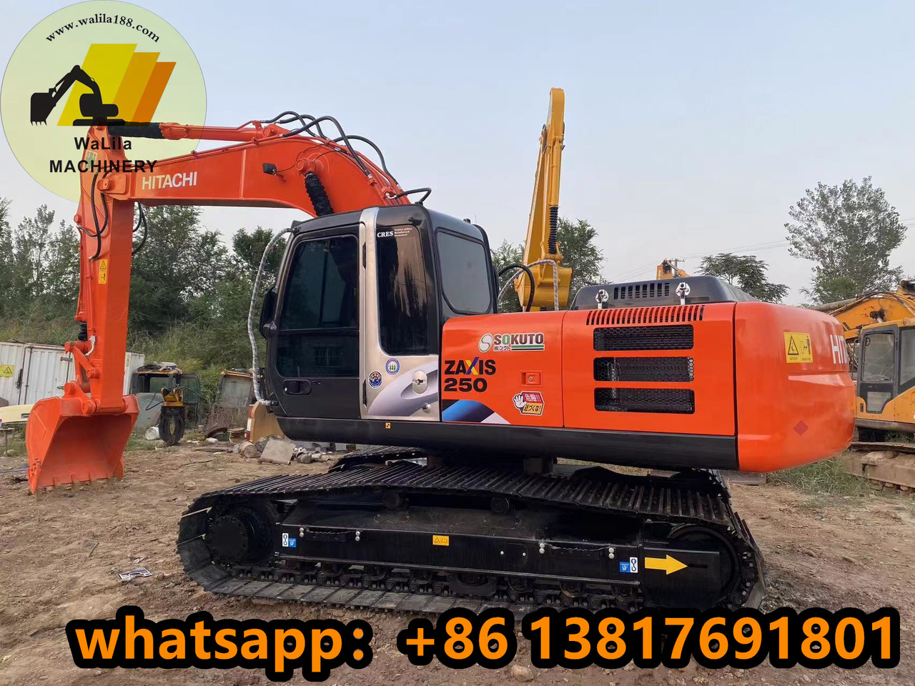Hitachi Hitachi zx250 - Гусеничний екскаватор: фото 1 Hitachi Hitachi zx250 - Гусеничний екскаватор: фото 1