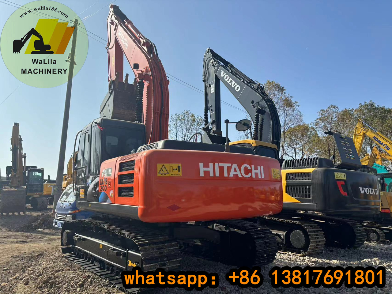 Hitachi ZX200-3G Hitachi zx200 zx200-3G - Гусеничний екскаватор: фото 2 Hitachi ZX200-3G Hitachi zx200 zx200-3G - Гусеничний екскаватор: фото 2