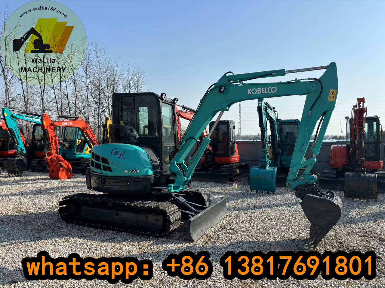 KOBELCO SK55 - Міні-екскаватор: фото 3 KOBELCO SK55 - Міні-екскаватор: фото 3