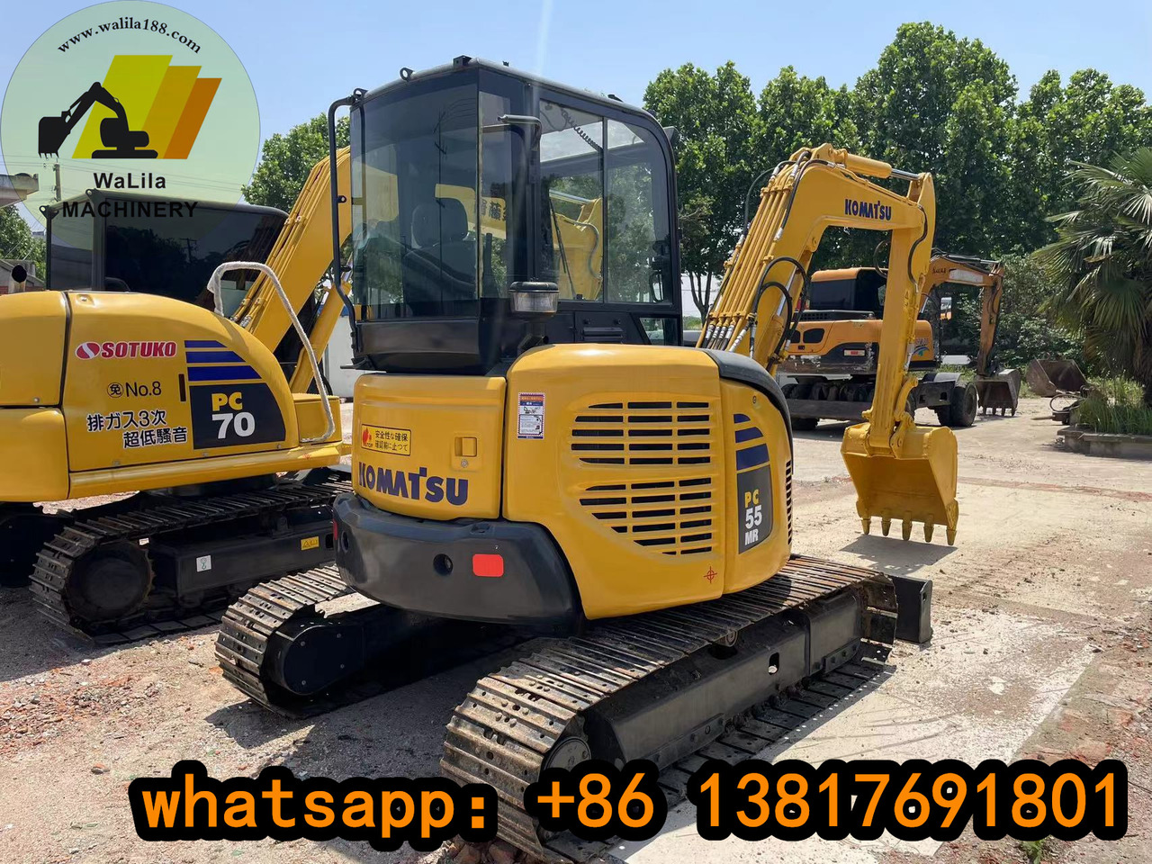 KOMATSU PC 55 MR-3 - Міні-екскаватор: фото 3 KOMATSU PC 55 MR-3 - Міні-екскаватор: фото 3