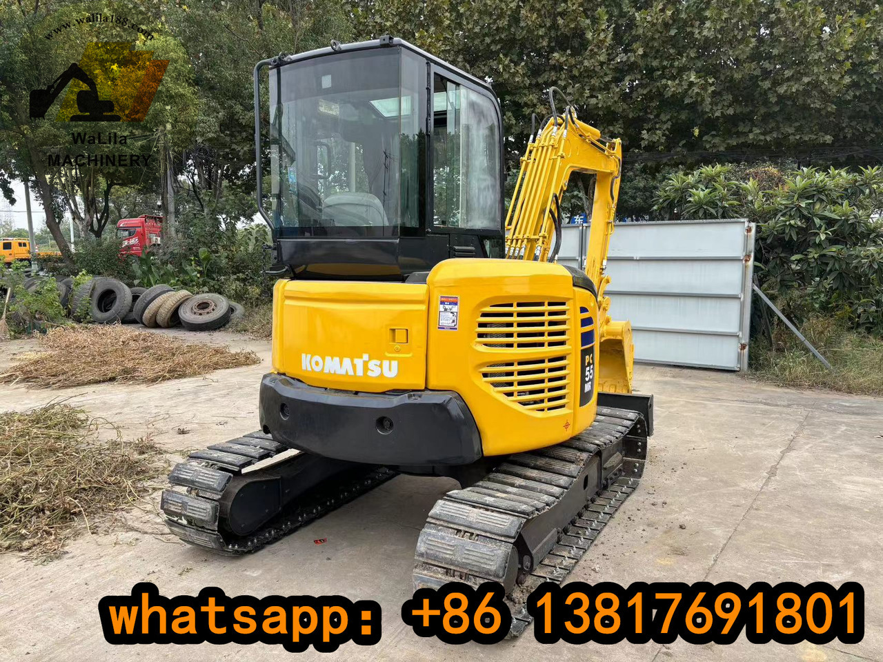 KOMATSU PC 55 MR-3 - Міні-екскаватор: фото 2 KOMATSU PC 55 MR-3 - Міні-екскаватор: фото 2
