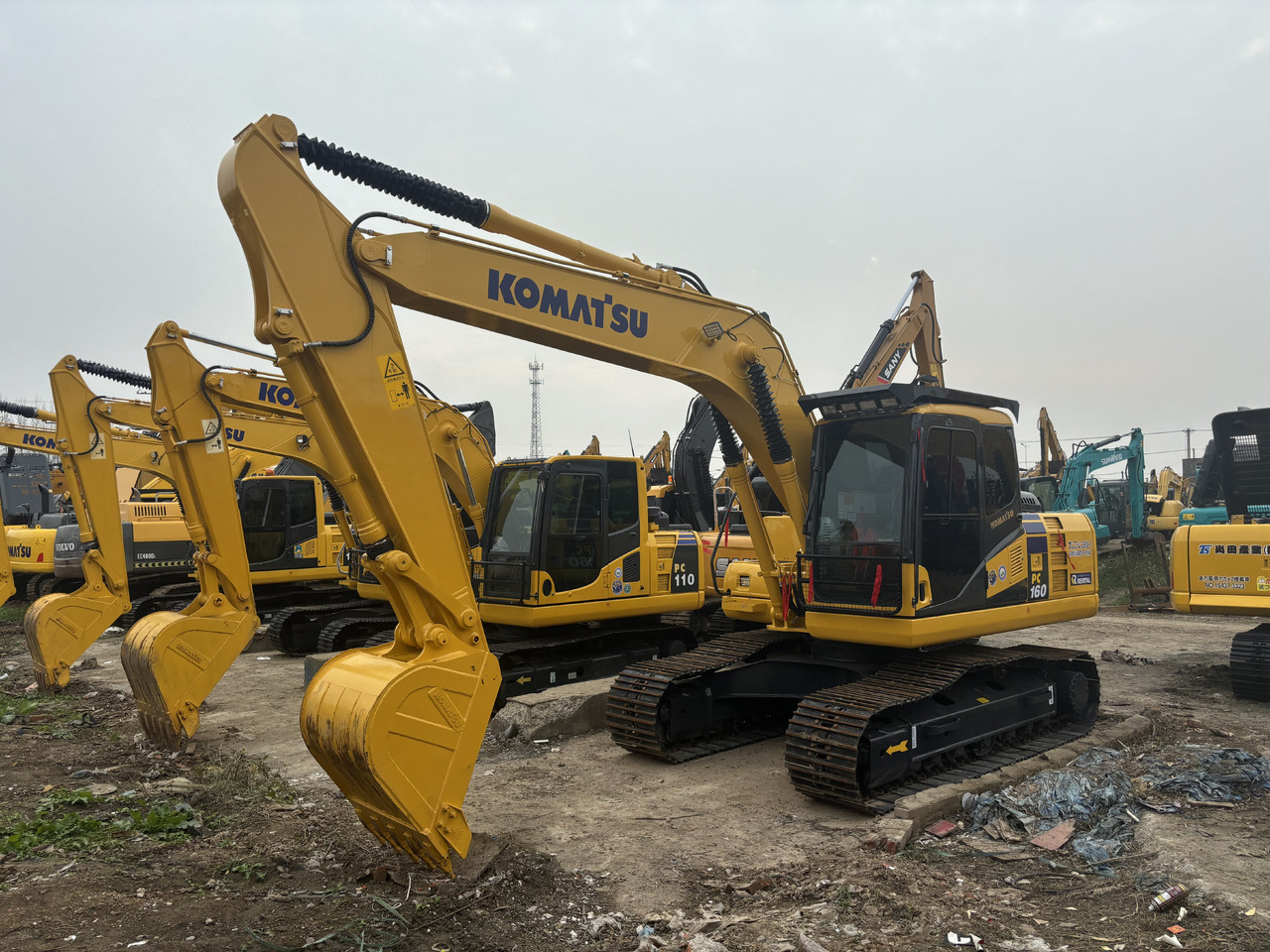 KOMATSU PC160 - Гусеничний екскаватор: фото 4 KOMATSU PC160 - Гусеничний екскаватор: фото 4