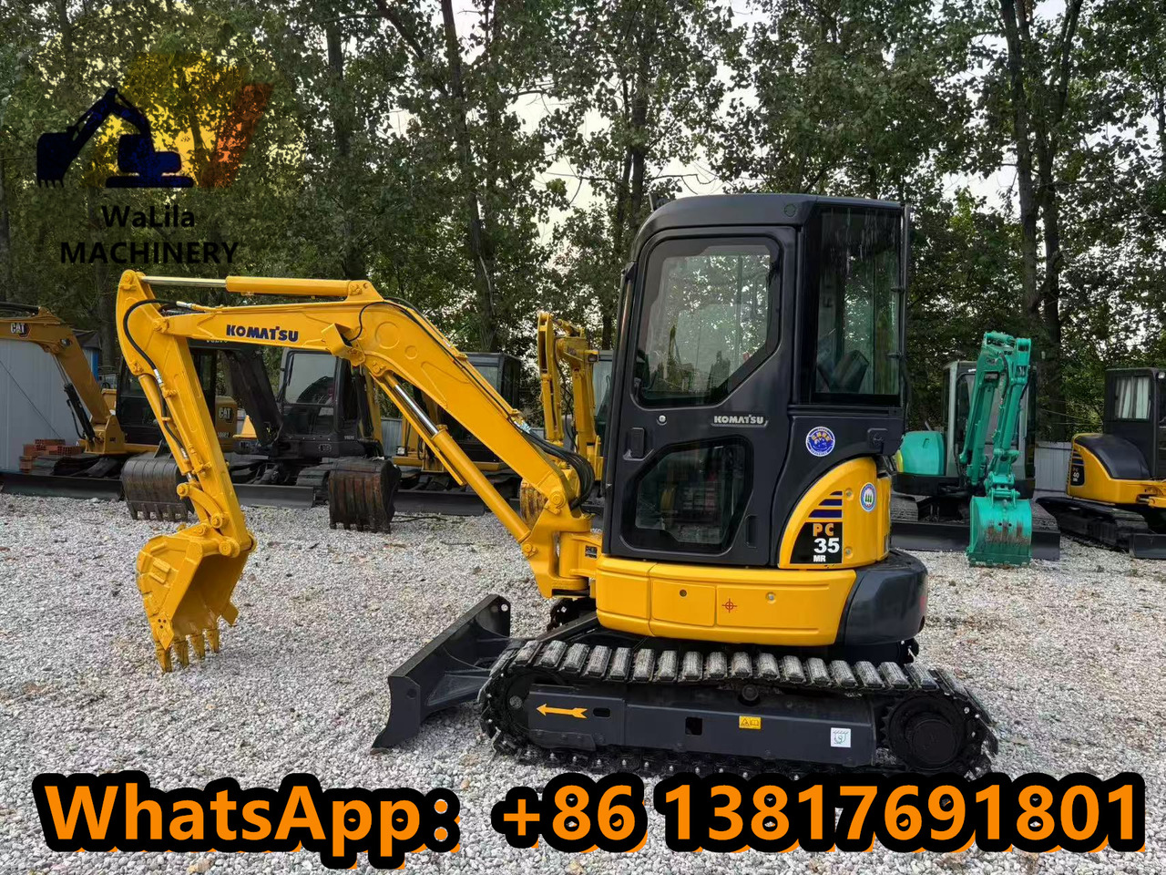KOMATSU PC35 - Міні-екскаватор: фото 1 KOMATSU PC35 - Міні-екскаватор: фото 1