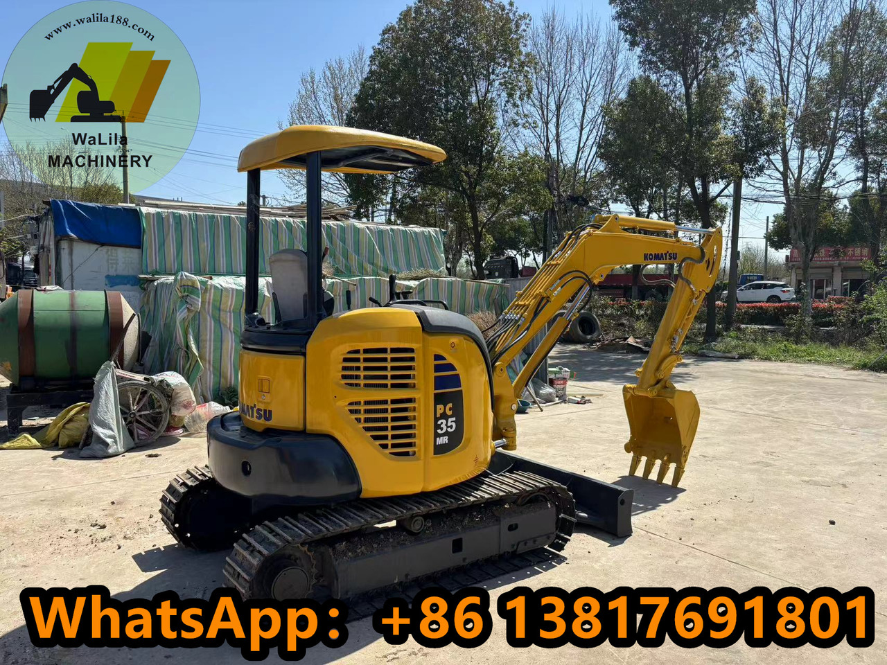 KOMATSU PC35MR - Міні-екскаватор: фото 1 KOMATSU PC35MR - Міні-екскаватор: фото 1