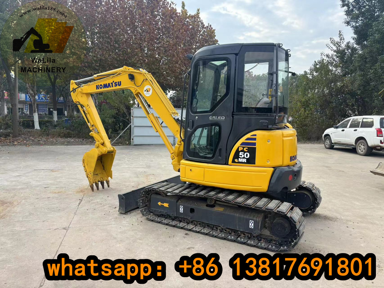 KOMATSU PC50 - Міні-екскаватор: фото 1 KOMATSU PC50 - Міні-екскаватор: фото 1