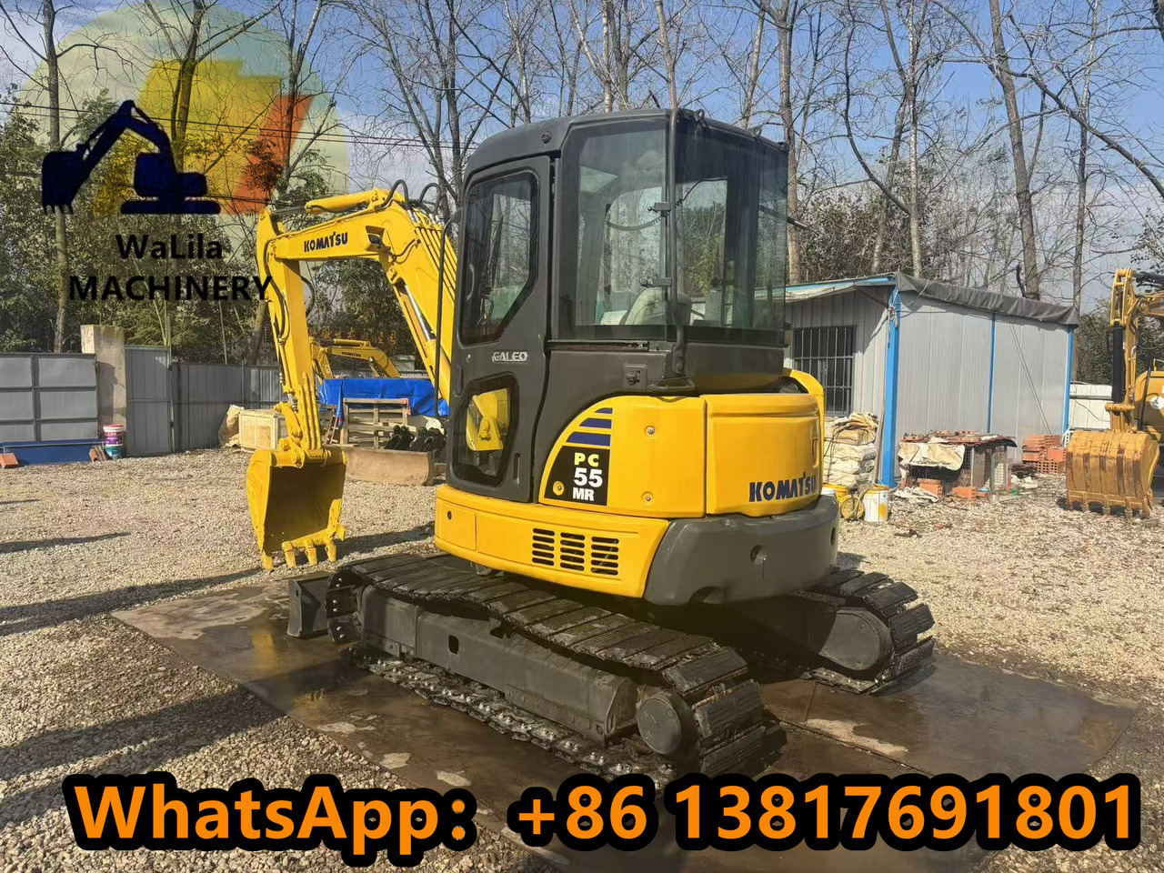 KOMATSU PC55MR - Міні-екскаватор: фото 4 KOMATSU PC55MR - Міні-екскаватор: фото 4