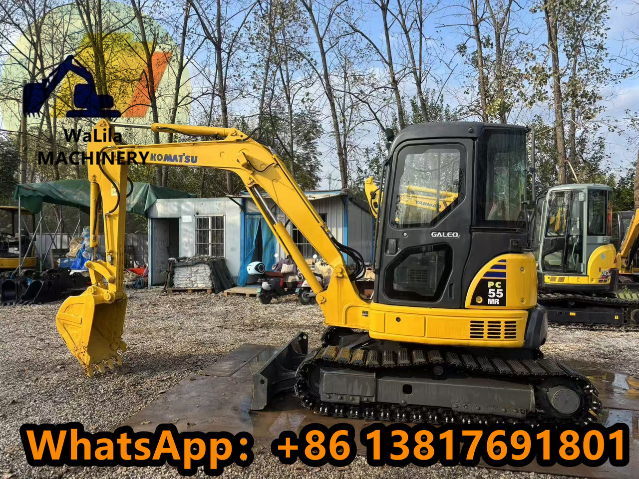KOMATSU PC55MR - Міні-екскаватор: фото 1 KOMATSU PC55MR - Міні-екскаватор: фото 1