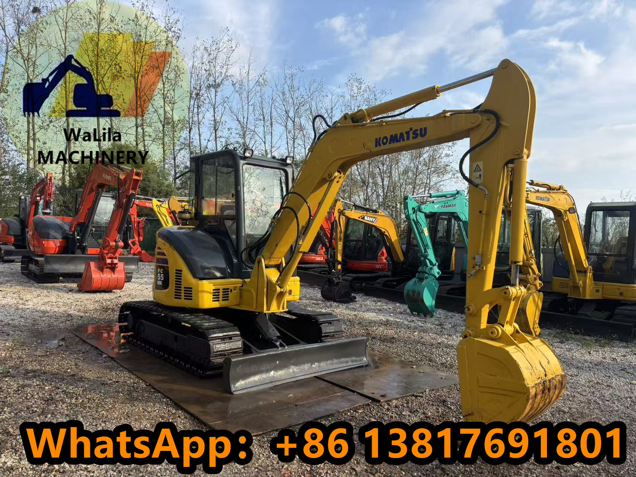 KOMATSU PC55MR - Міні-екскаватор: фото 2 KOMATSU PC55MR - Міні-екскаватор: фото 2