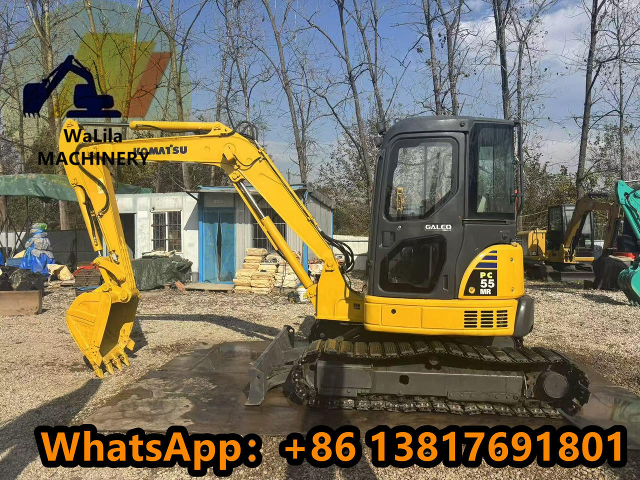 KOMATSU PC55MR - Міні-екскаватор: фото 3 KOMATSU PC55MR - Міні-екскаватор: фото 3