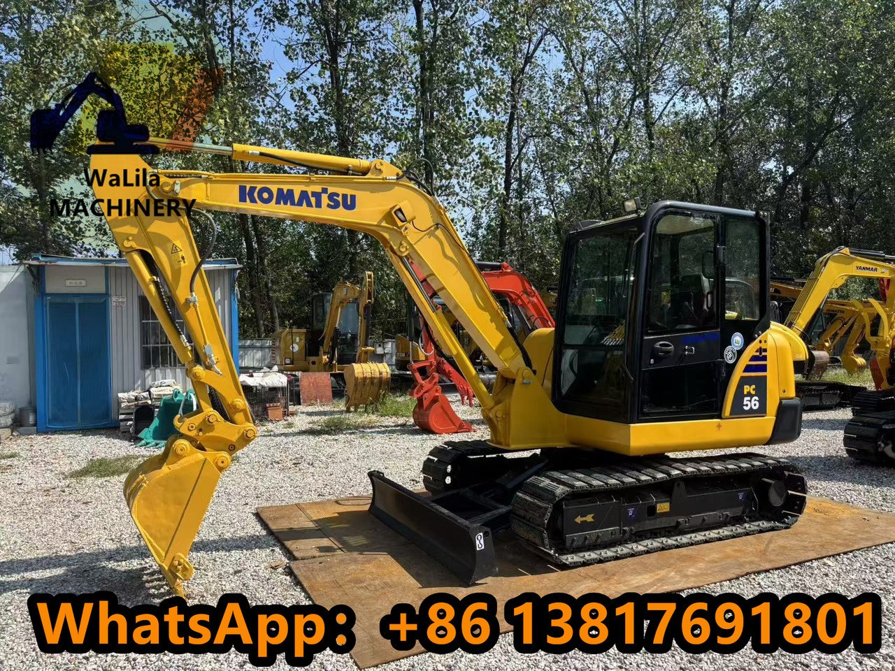 KOMATSU PC56-7 - Міні-екскаватор: фото 1 KOMATSU PC56-7 - Міні-екскаватор: фото 1