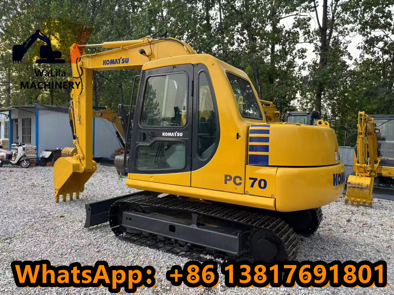 KOMATSU PC70 - Міні-екскаватор: фото 5 KOMATSU PC70 - Міні-екскаватор: фото 5