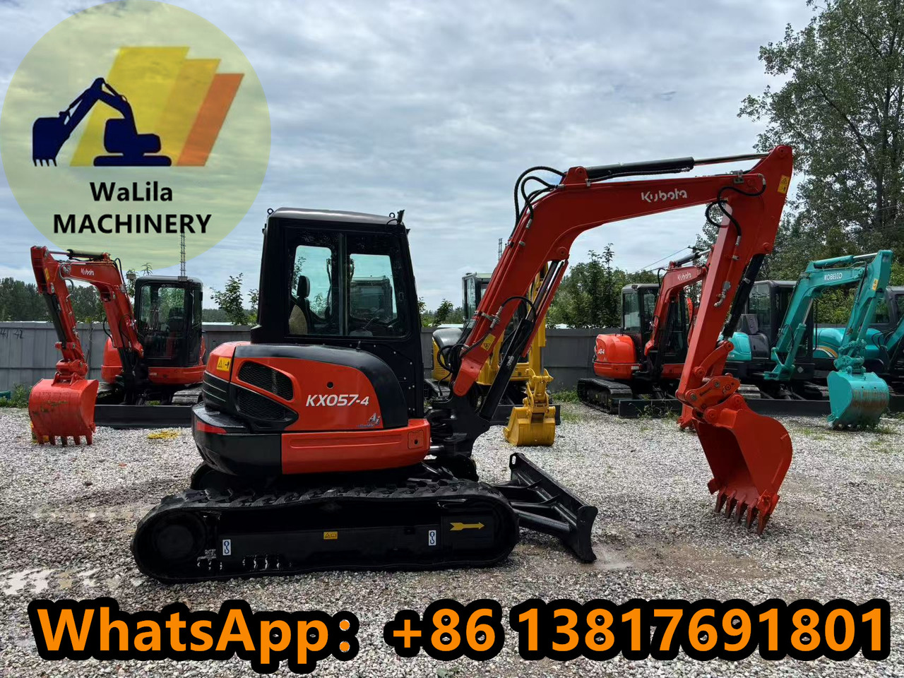 KUBOTA KX057 - Міні-екскаватор: фото 1 KUBOTA KX057 - Міні-екскаватор: фото 1