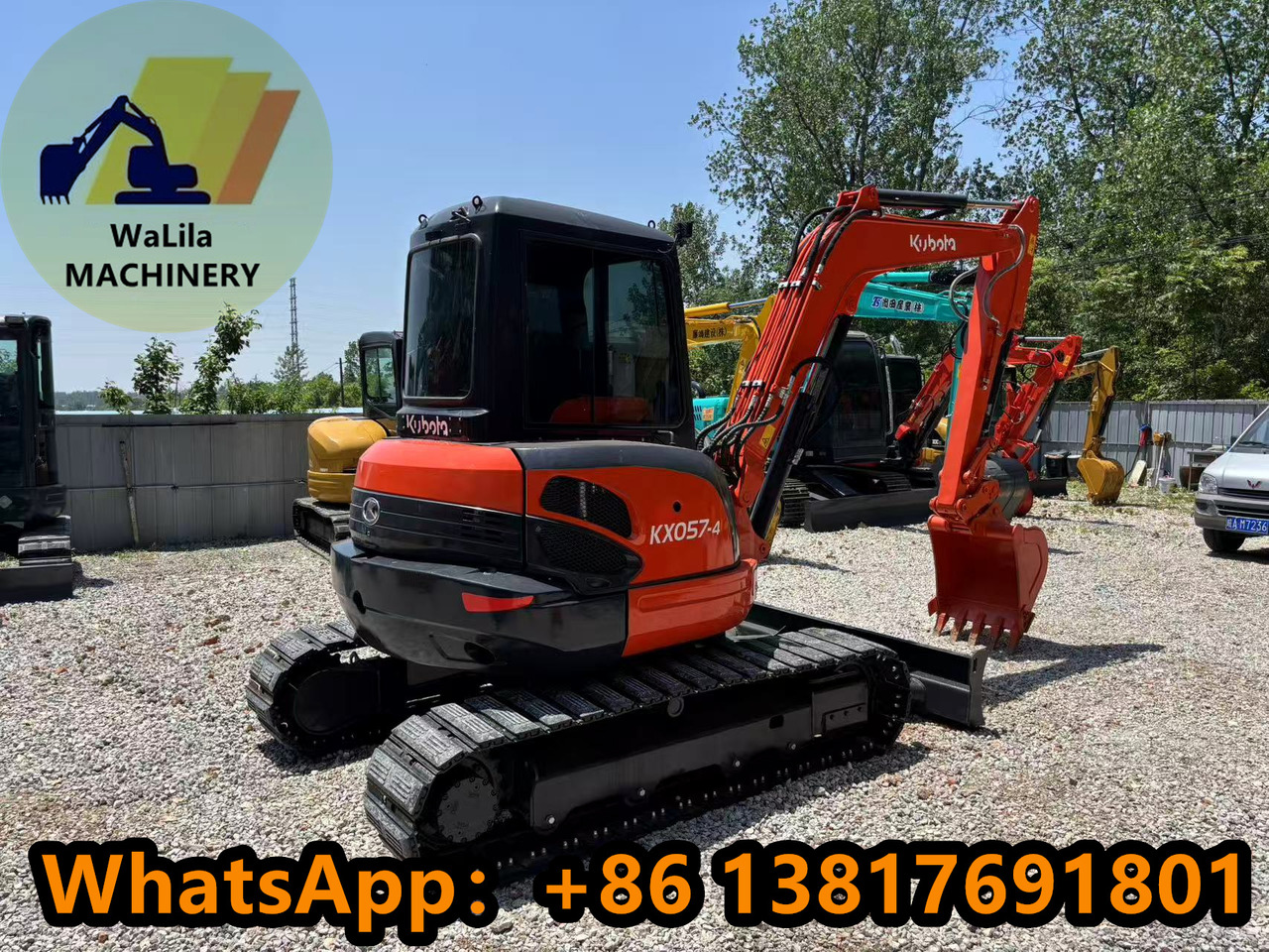 KUBOTA KX057 - Міні-екскаватор: фото 1 KUBOTA KX057 - Міні-екскаватор: фото 1