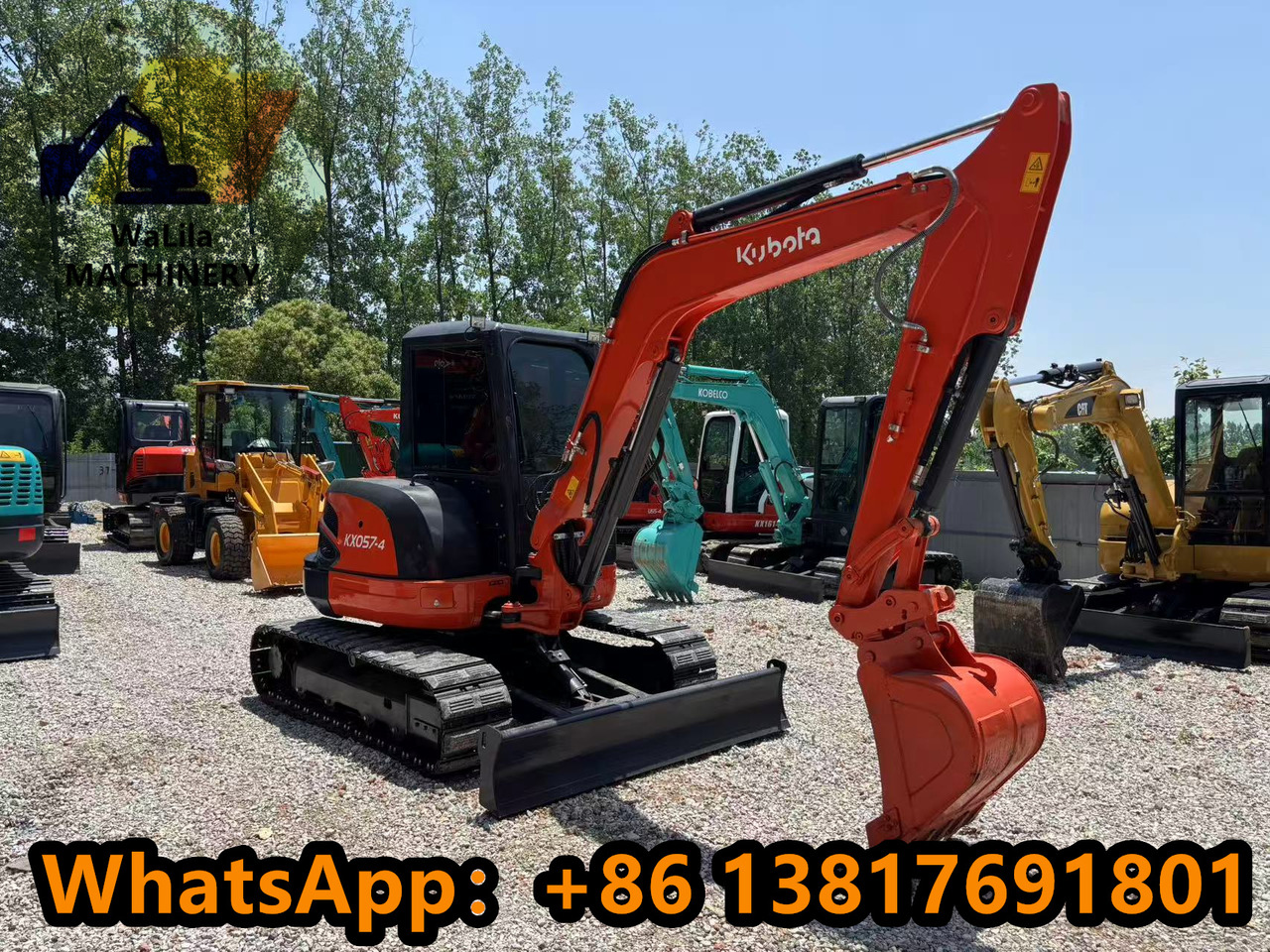 KUBOTA KX057 - Міні-екскаватор: фото 3 KUBOTA KX057 - Міні-екскаватор: фото 3
