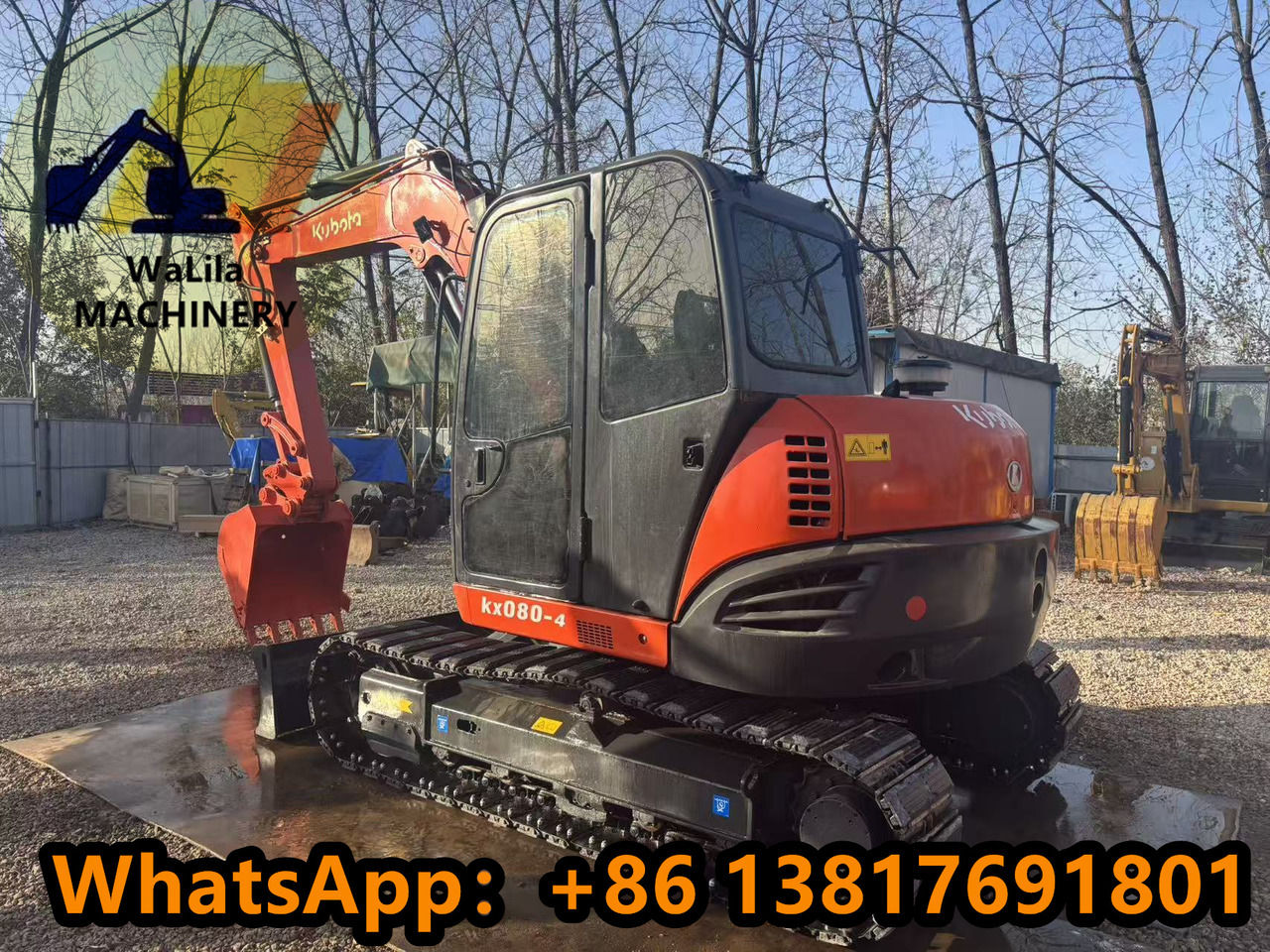 KUBOTA KX080-4 - Міні-екскаватор: фото 5 KUBOTA KX080-4 - Міні-екскаватор: фото 5
