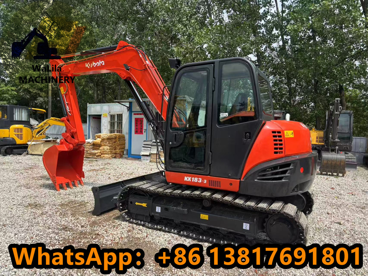 KUBOTA KX183-5 - Міні-екскаватор: фото 1 KUBOTA KX183-5 - Міні-екскаватор: фото 1