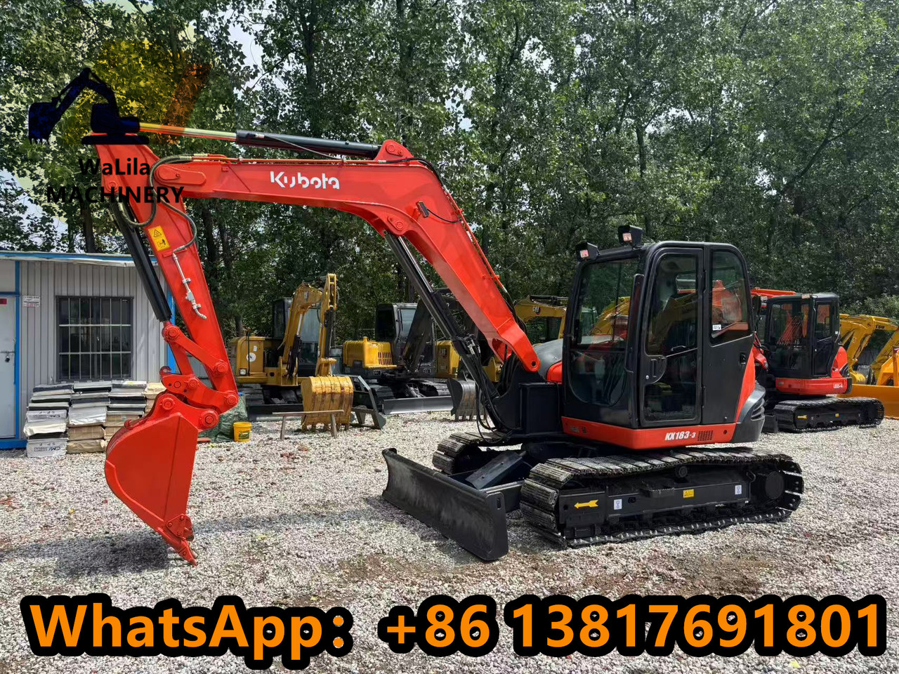 KUBOTA KX183-5 - Міні-екскаватор: фото 2 KUBOTA KX183-5 - Міні-екскаватор: фото 2