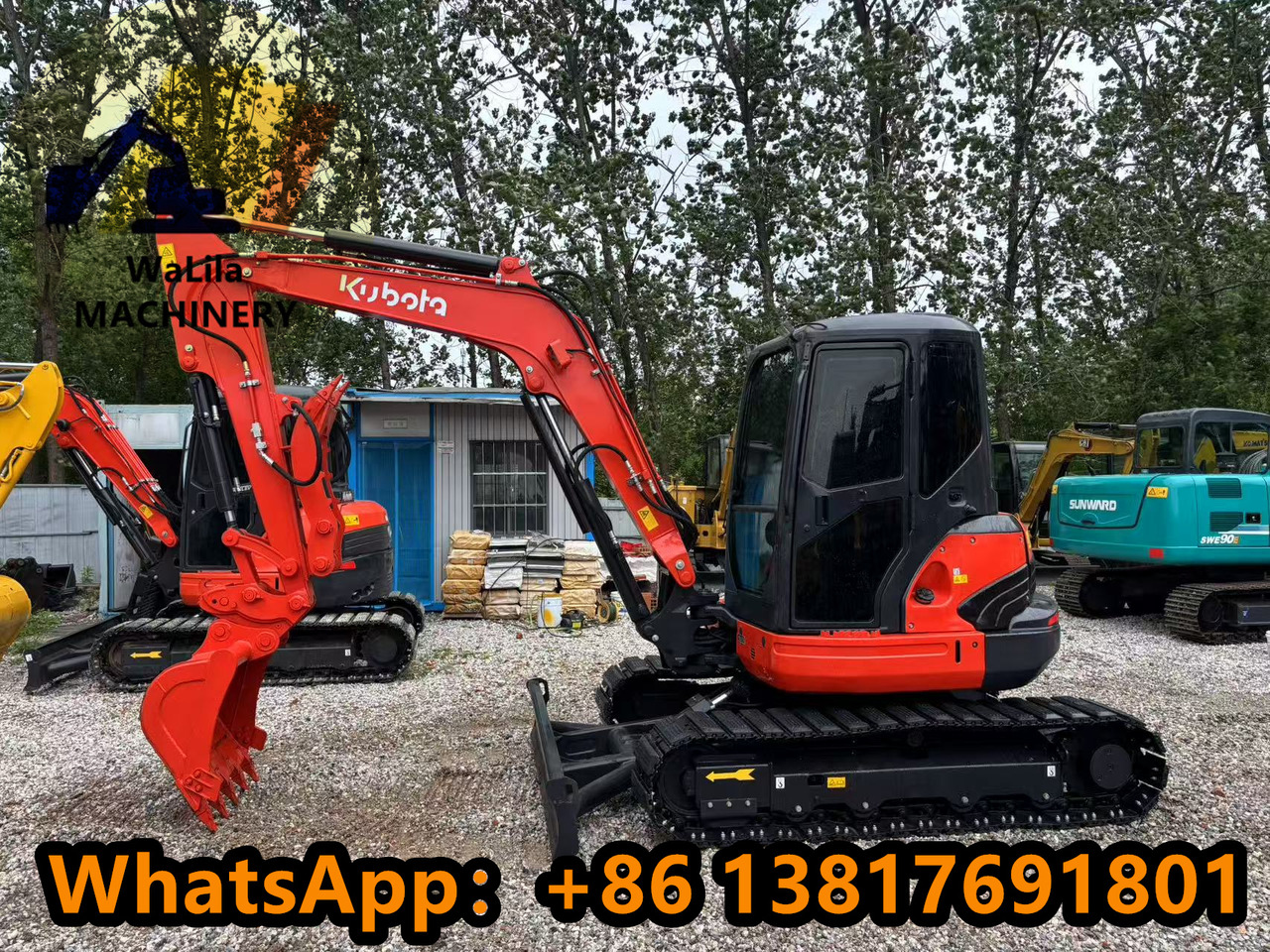 KUBOTA Kubota KX057 Thumb Clip Version - Міні-екскаватор: фото 2 KUBOTA Kubota KX057 Thumb Clip Version - Міні-екскаватор: фото 2