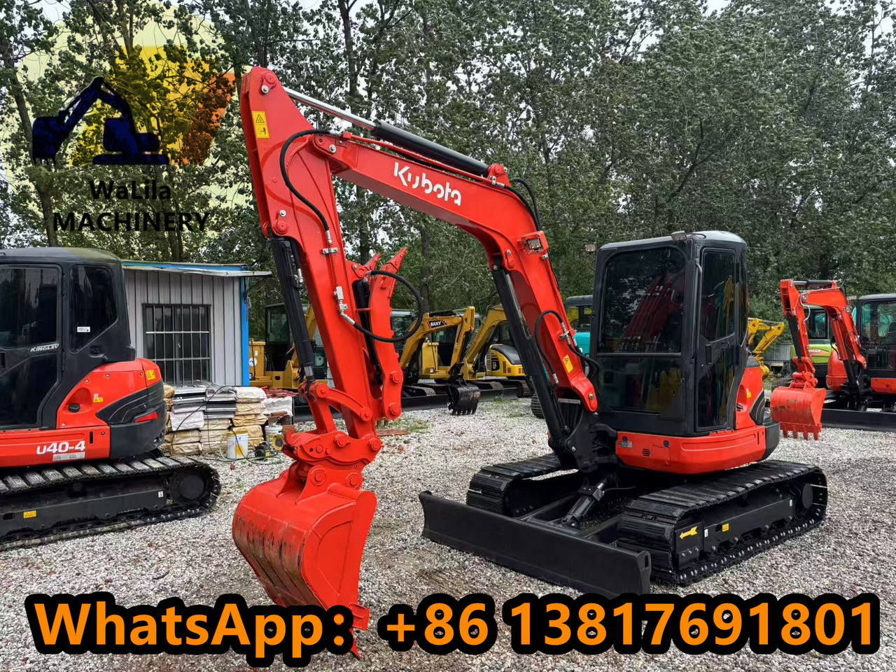 KUBOTA Kubota KX057 Thumb Clip Version - Міні-екскаватор: фото 4 KUBOTA Kubota KX057 Thumb Clip Version - Міні-екскаватор: фото 4