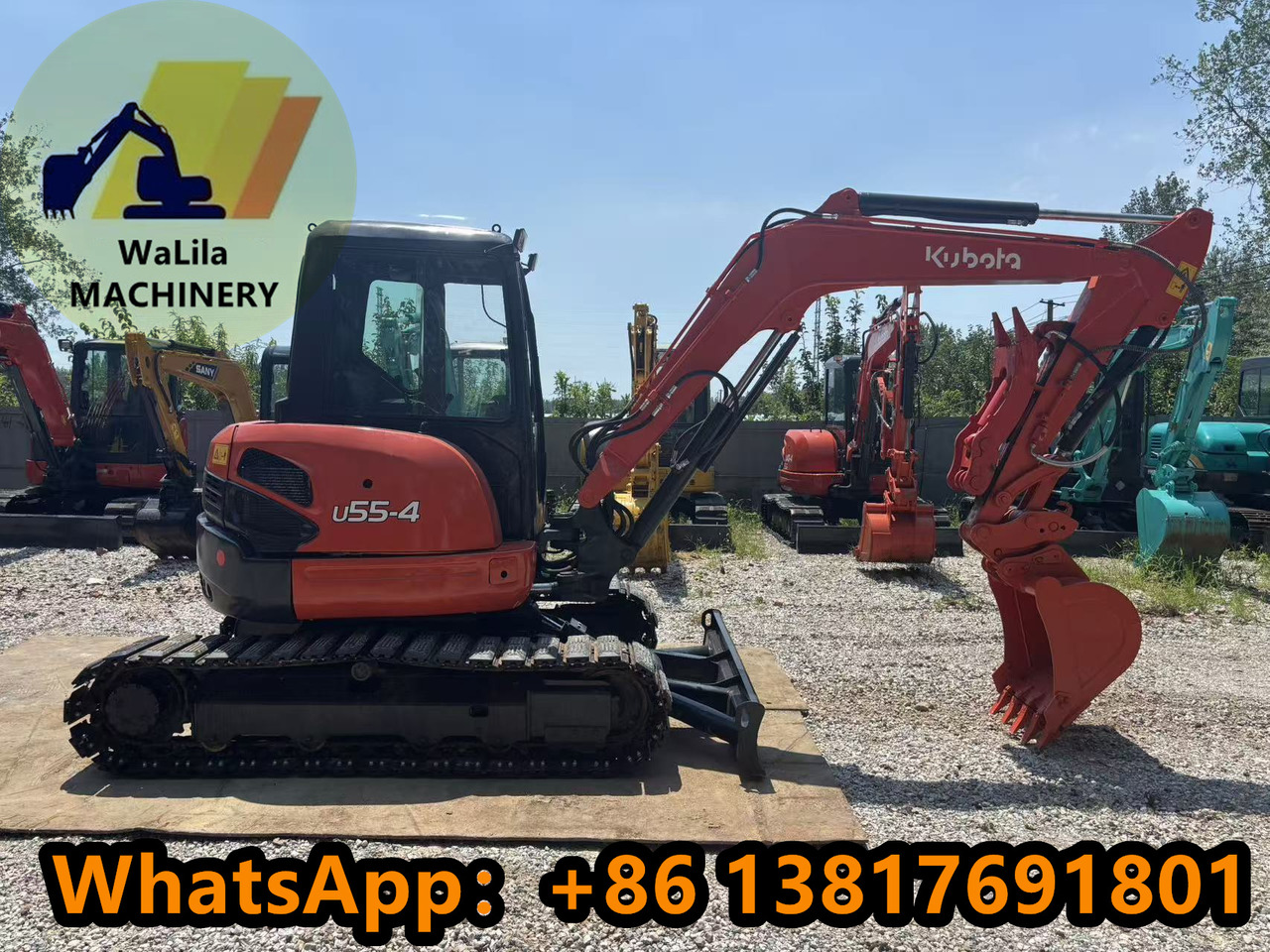 KUBOTA Kubota KX163 KX057 rubber crawler excavator - Міні-екскаватор: фото 2 KUBOTA Kubota KX163 KX057 rubber crawler excavator - Міні-екскаватор: фото 2