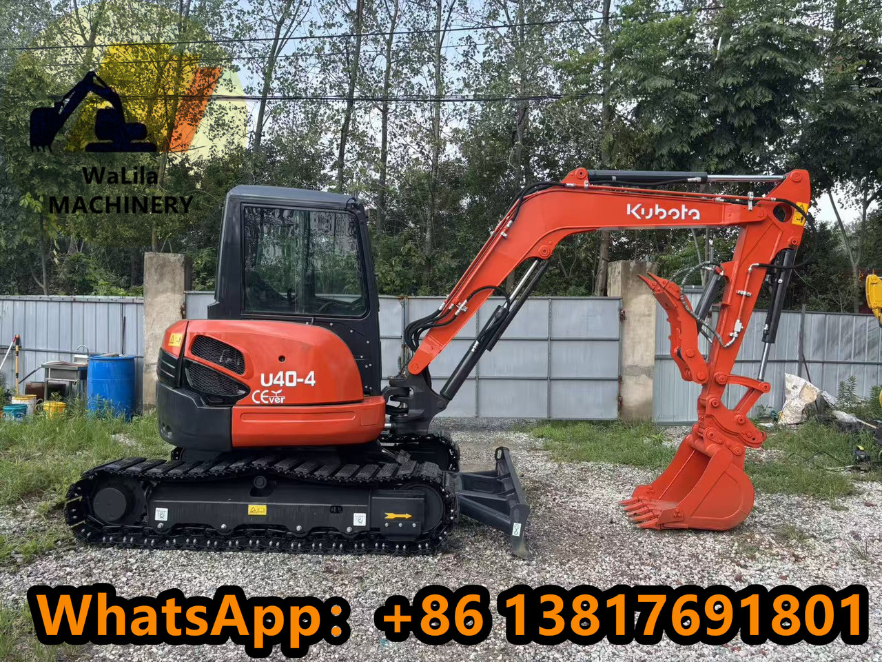KUBOTA U40 - Міні-екскаватор: фото 1 KUBOTA U40 - Міні-екскаватор: фото 1