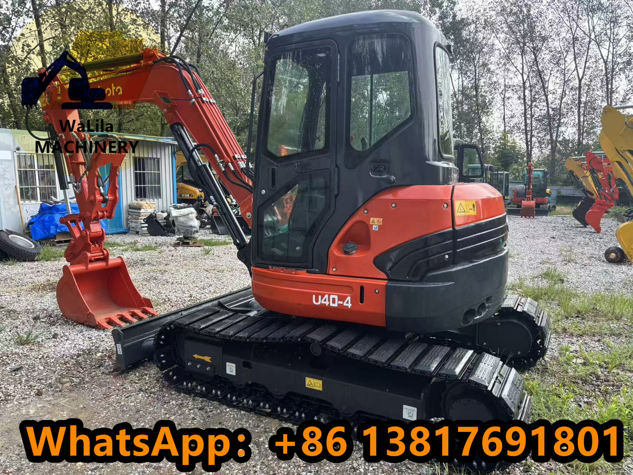 KUBOTA U40 - Міні-екскаватор: фото 3 KUBOTA U40 - Міні-екскаватор: фото 3