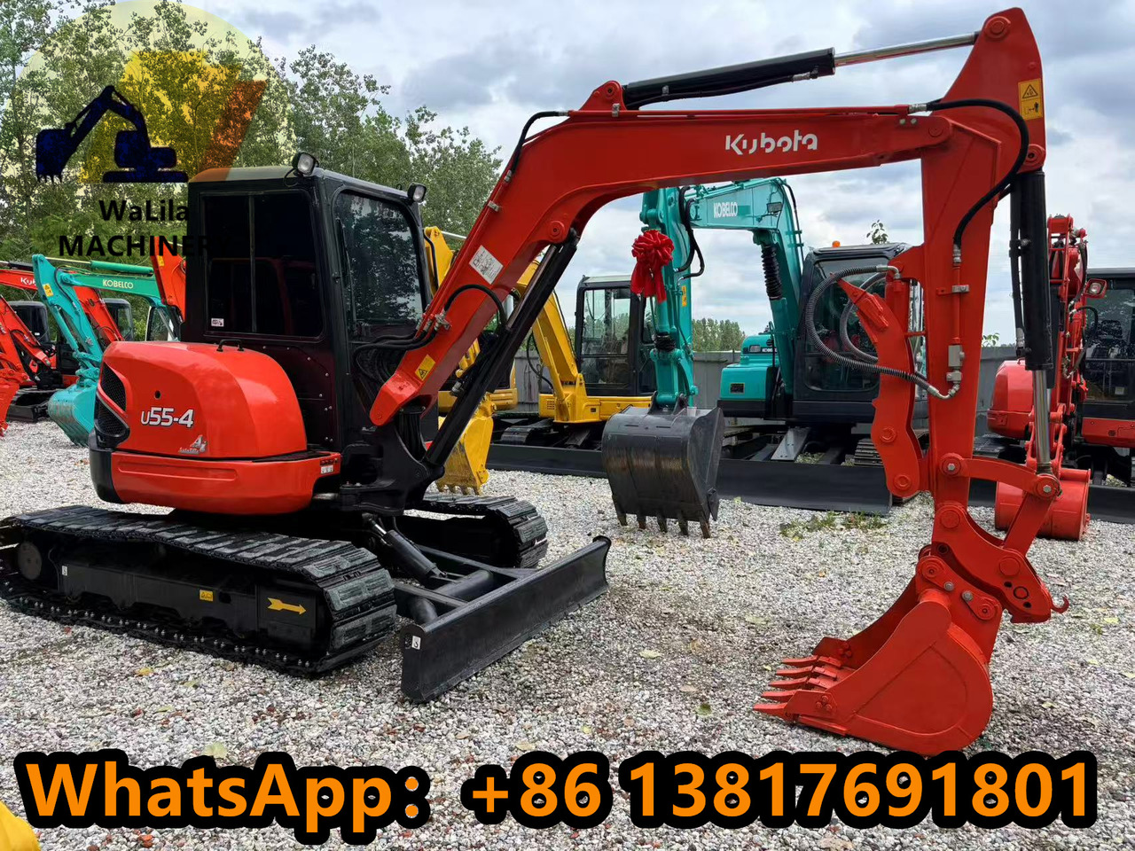 KUBOTA U55-4 - Міні-екскаватор: фото 1 KUBOTA U55-4 - Міні-екскаватор: фото 1