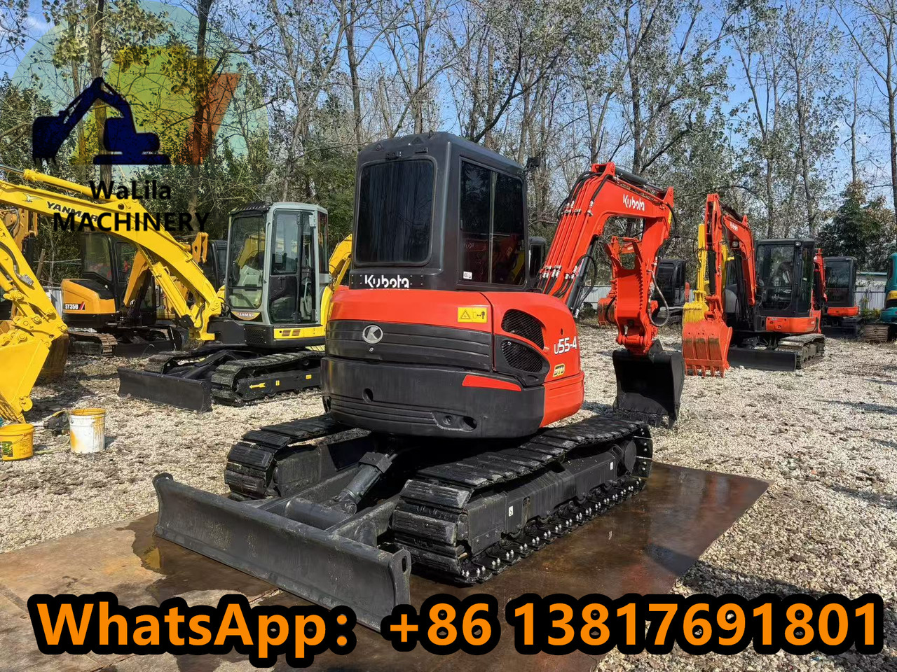 KUBOTA U55-4 - Міні-екскаватор: фото 5 KUBOTA U55-4 - Міні-екскаватор: фото 5