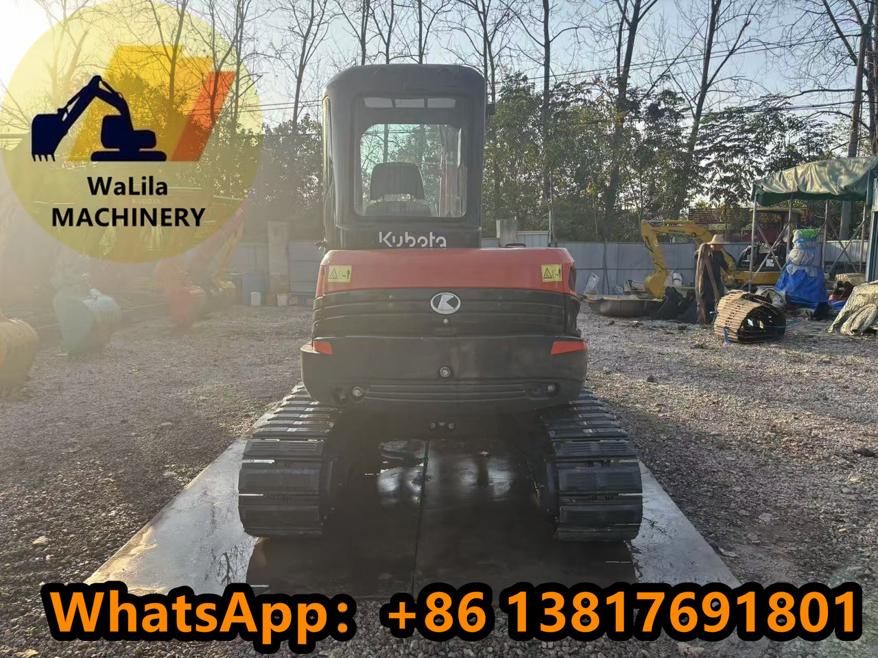 Міні-екскаватор KUBOTA U55-4R: фото 6