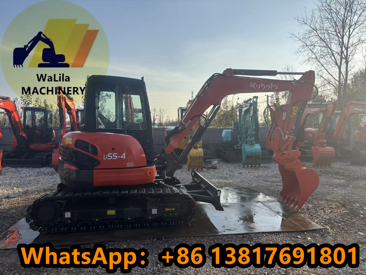 KUBOTA U55-4R - Міні-екскаватор: фото 2 KUBOTA U55-4R - Міні-екскаватор: фото 2