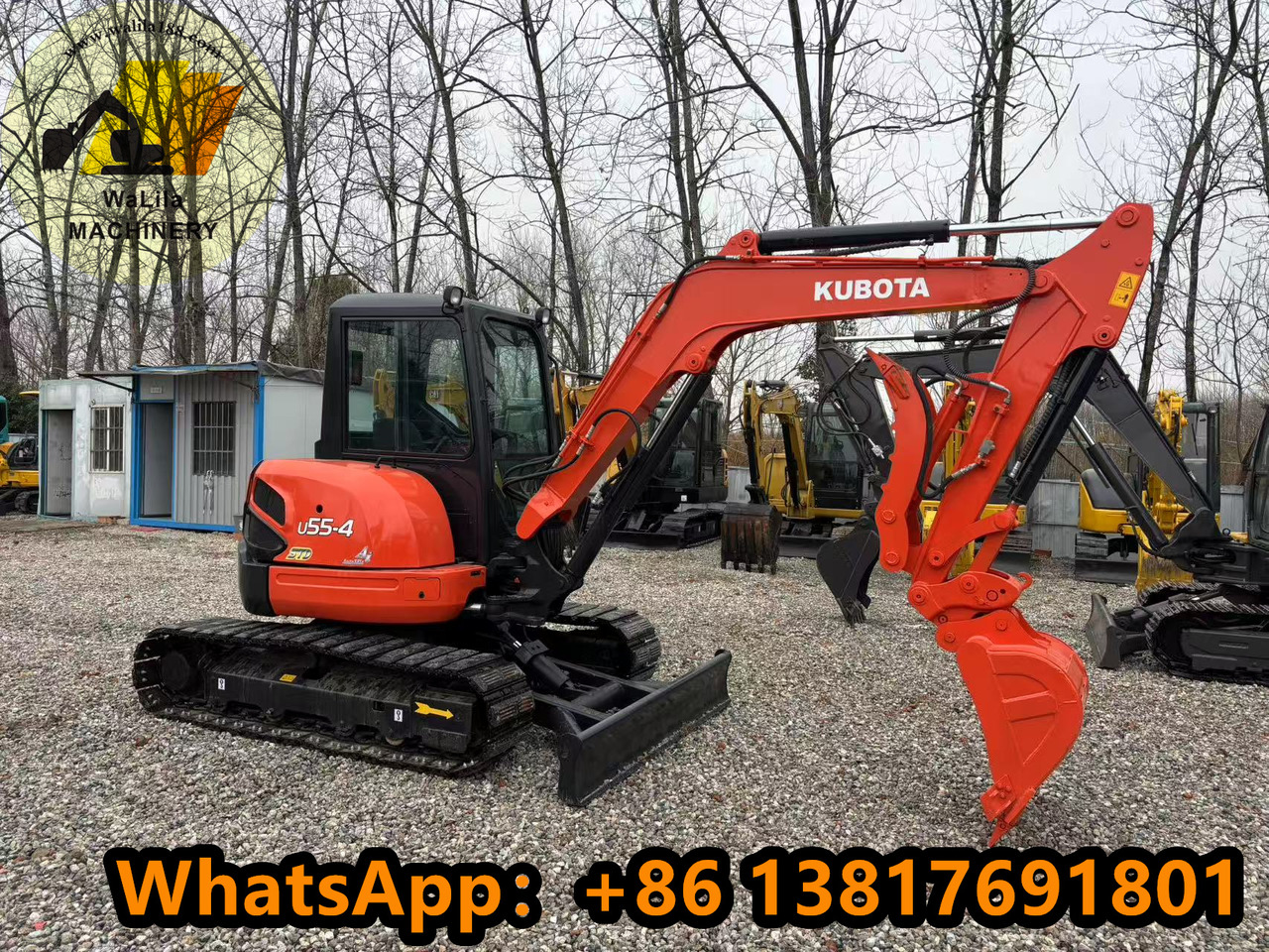 KUBOTA U55 - Міні-екскаватор: фото 3 KUBOTA U55 - Міні-екскаватор: фото 3