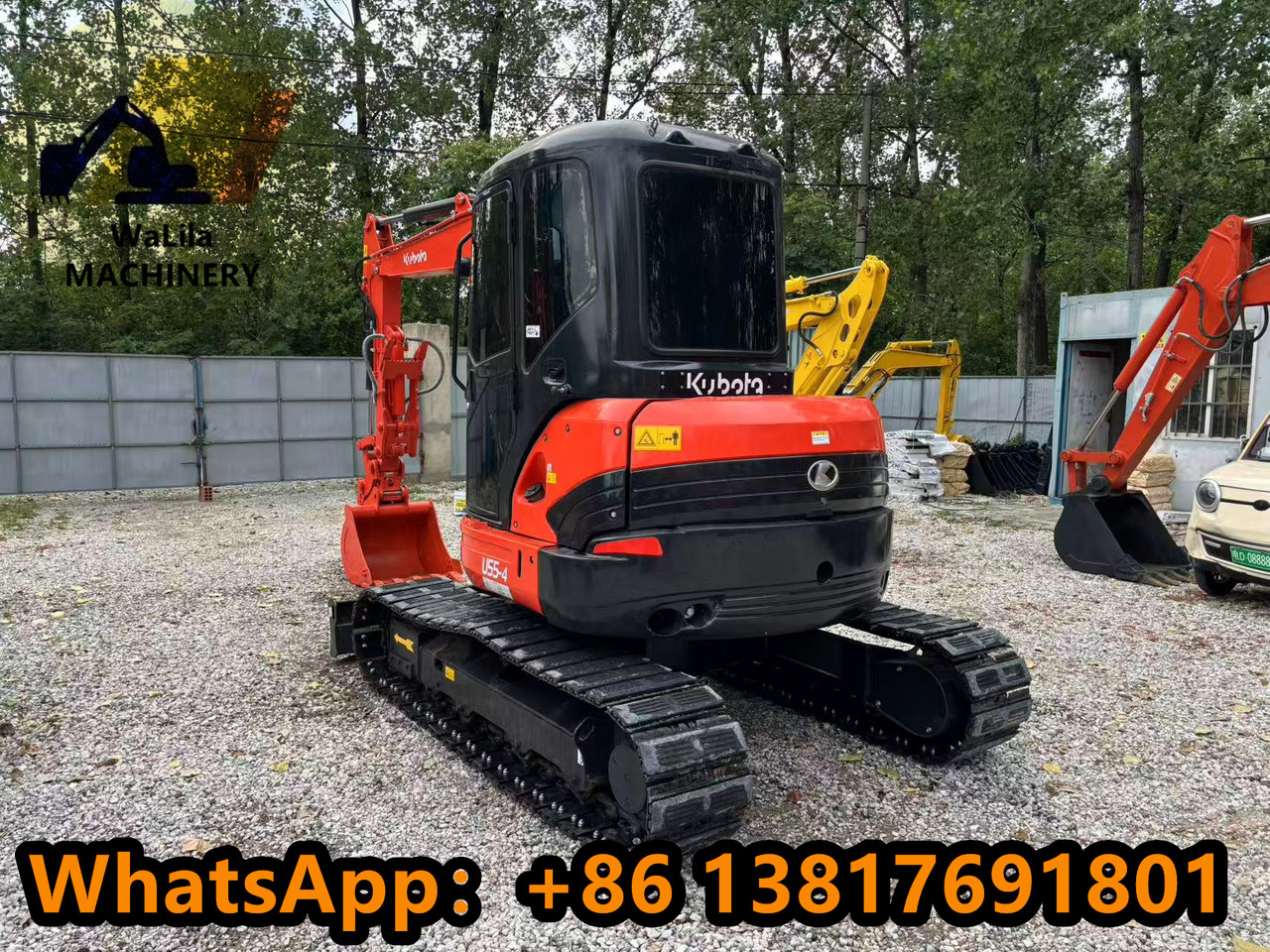 KUBOTA U55 - Міні-екскаватор: фото 3 KUBOTA U55 - Міні-екскаватор: фото 3