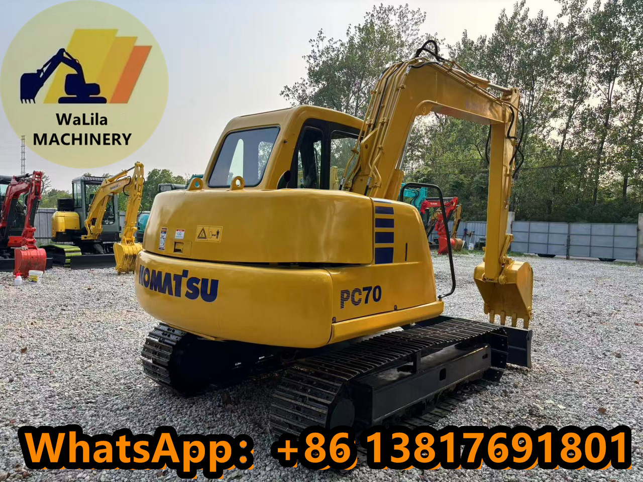 Komatsu 70-6 - Міні-екскаватор: фото 3 Komatsu 70-6 - Міні-екскаватор: фото 3