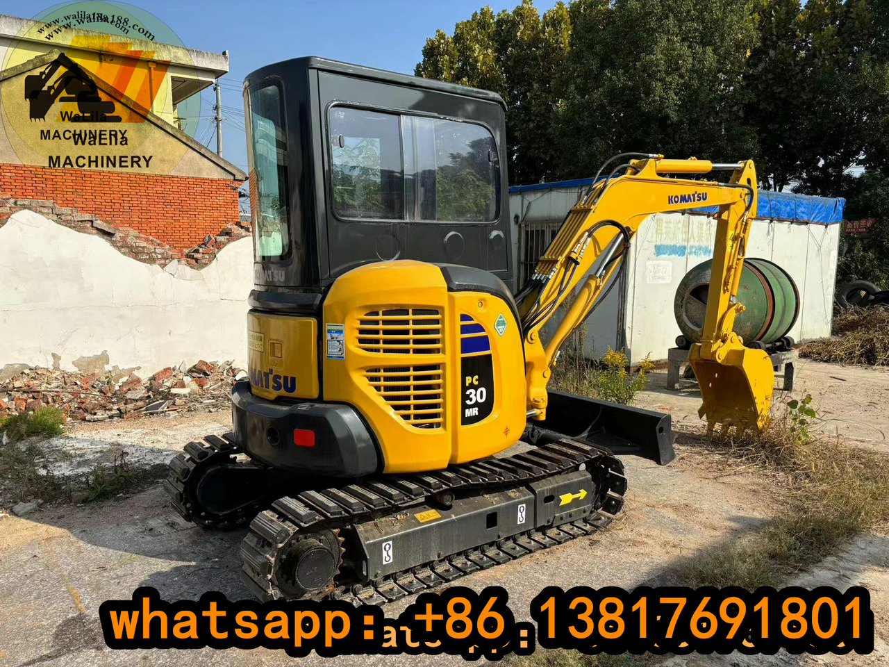 Komatsu PC 30 MR-3 Komatsu 30, Komatsu 35-3 - Міні-екскаватор: фото 5 Komatsu PC 30 MR-3 Komatsu 30, Komatsu 35-3 - Міні-екскаватор: фото 5